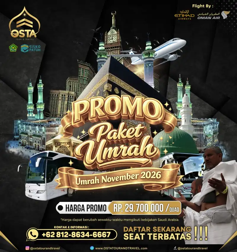 Promo Paket Umroh November Terlaris 2026